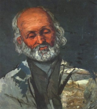 Retrato de un anciano Paul Cézanne Pinturas al óleo
